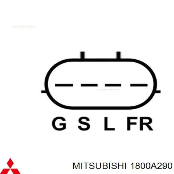 1800A290 Mitsubishi Gerador