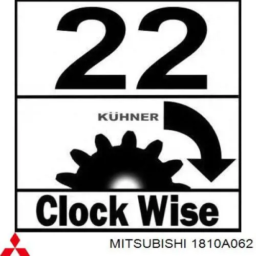Compre 1810A062 Mitsubishi Motor de arranco