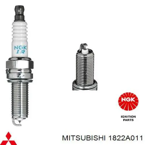 Vela de ignição 1822A011 Mitsubishi