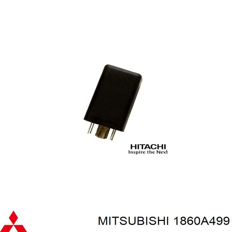 Relê das velas de incandescência Mitsubishi 1860A499 preço, a partir de  USD