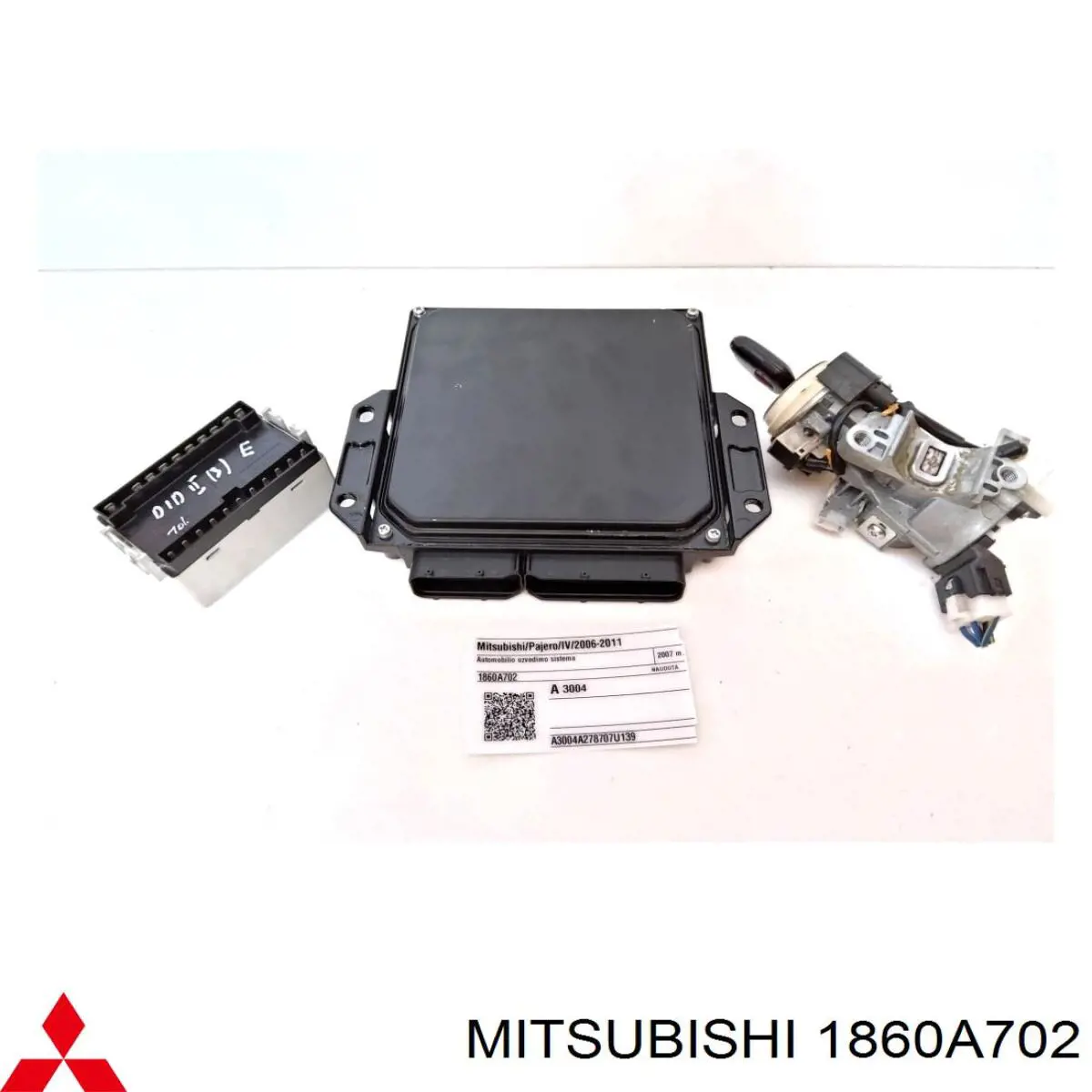 Módulo de direção (Centralina eletrônica) de motor Mitsubishi Pajero IV LONG V90