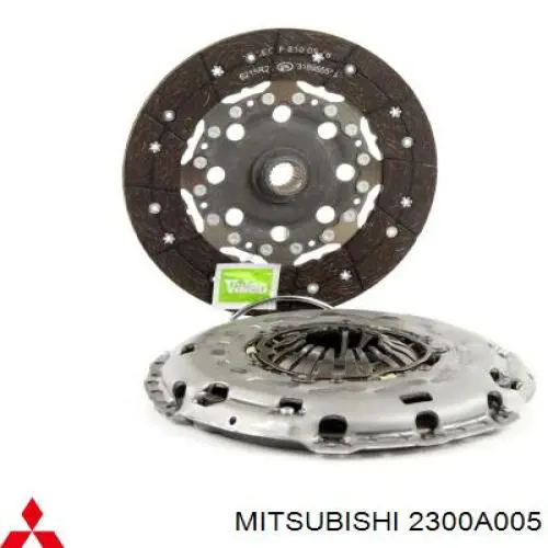 2300A005 Mitsubishi Kit de embraiagem (3 peças)