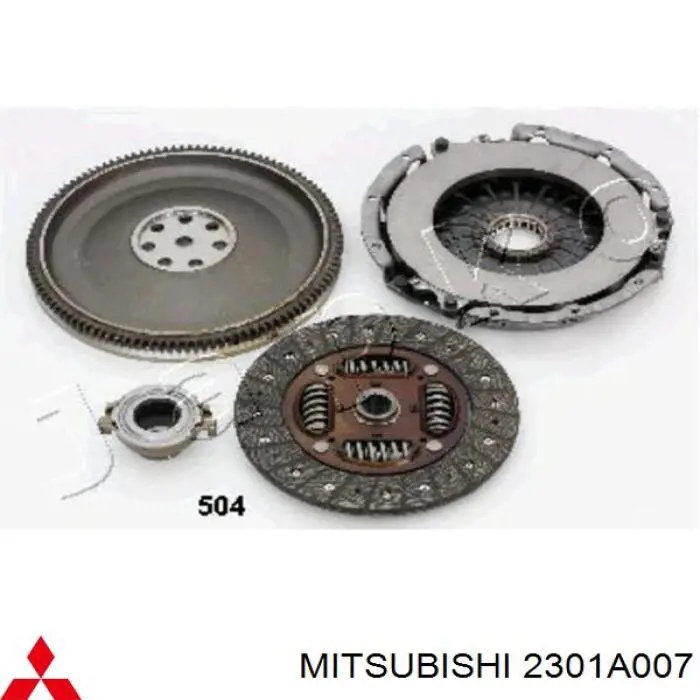 2301A007 Mitsubishi Disco de embraiagem