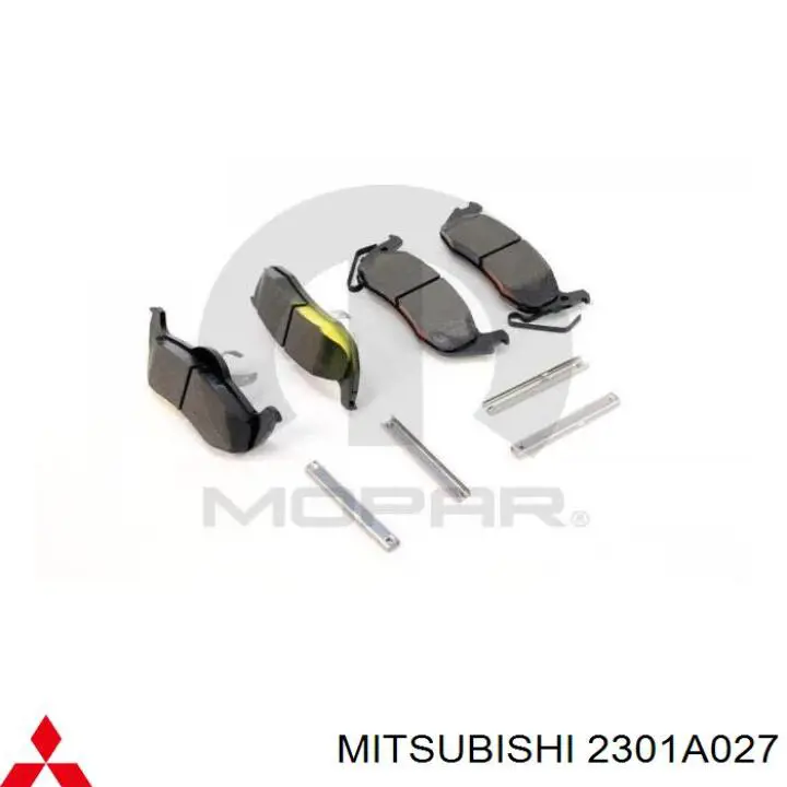 Compre 2301A027 Mitsubishi Disco de embraiagem