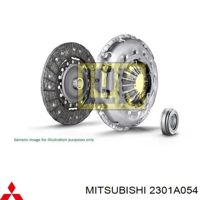 2301A054 Mitsubishi Disco de embraiagem