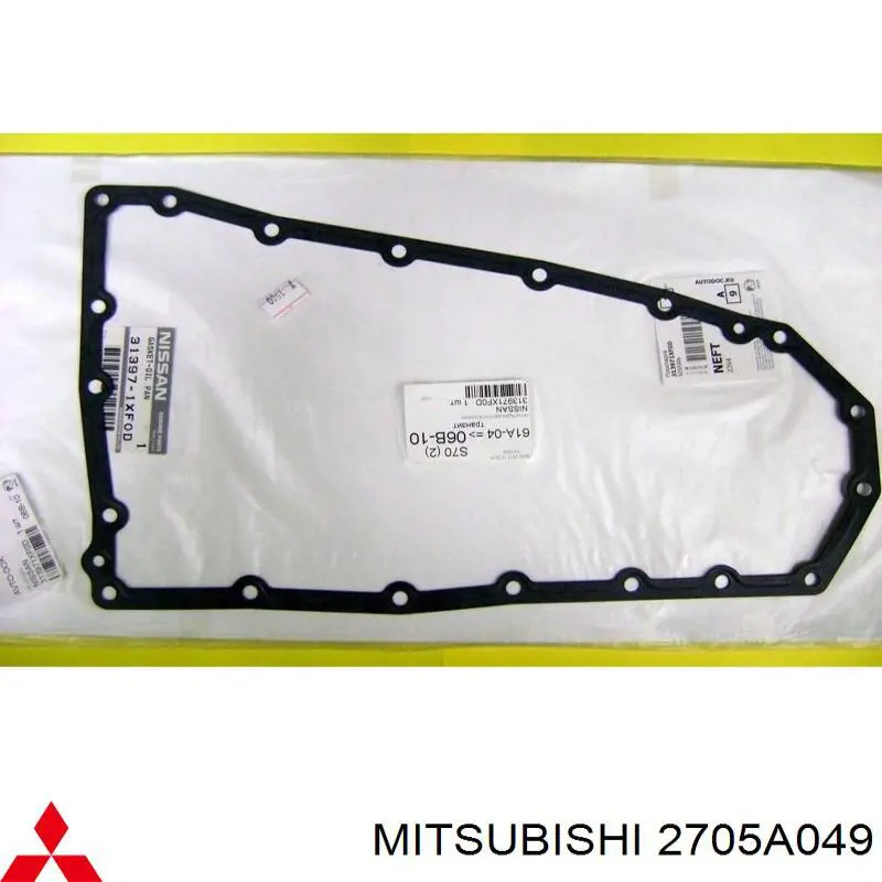Vedante de panela da Caixa Automática de Mudança/Caixa Mecânica de Mudança Mitsubishi 2705A049 preço, a partir de 13,78 USD