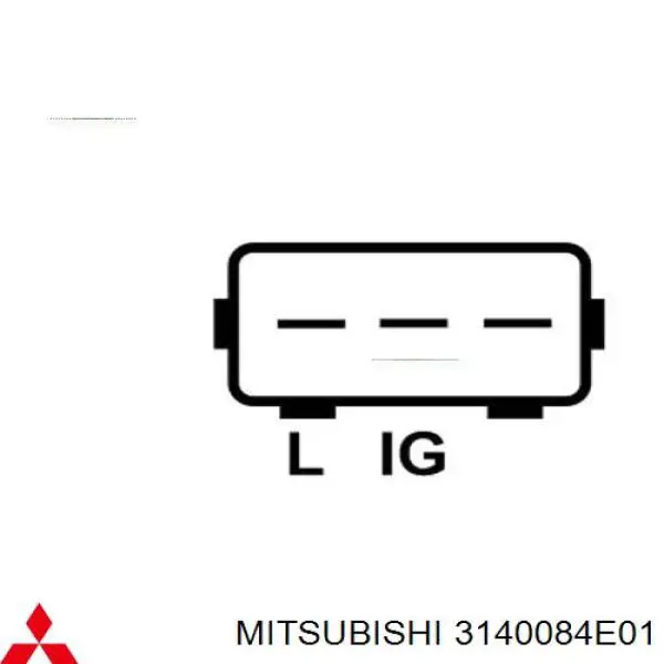 Gerador 3140084E01 Mitsubishi
