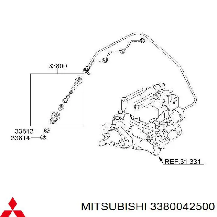 Injetor de injeção de combustível Hyundai/Kia 3380042500 preço, a partir de 95,34 USD