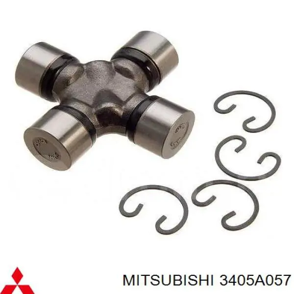 3405A057 Mitsubishi Cruzeta da junta universal traseira