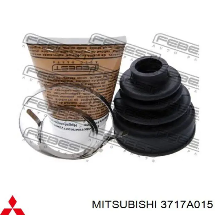 Compre 3717A015 Mitsubishi Bota de proteção interna de junta homocinética do semieixo traseiro