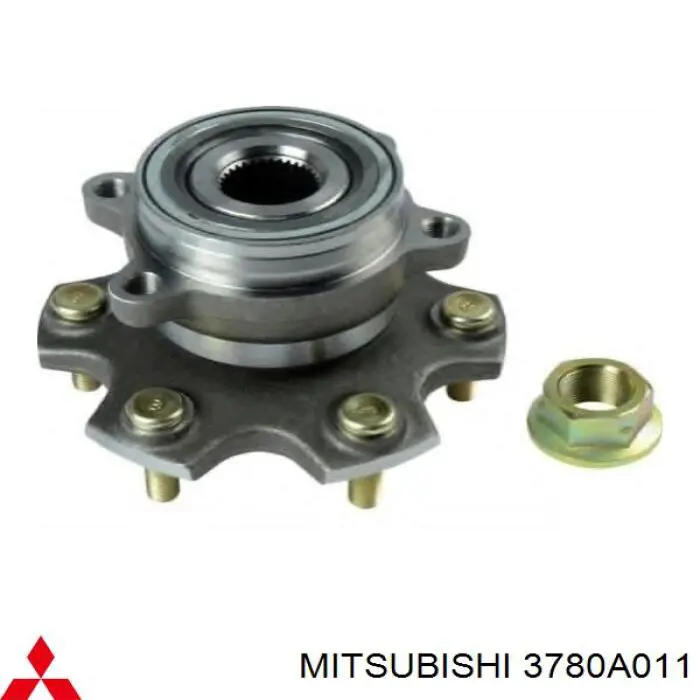 3780A011 Mitsubishi Cubo traseiro