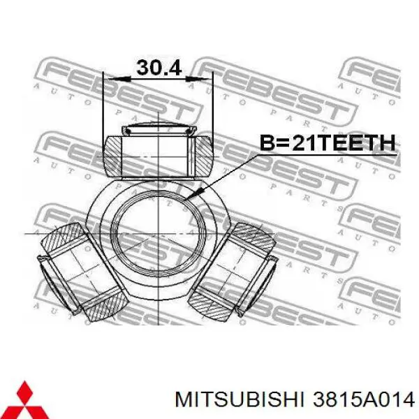 Compre 3815A014 Mitsubishi Junta homocinética interna dianteira