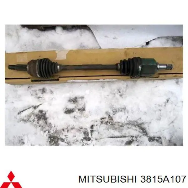 Semieixo (acionador) dianteiro esquerdo Mitsubishi 3815A107 preço, a partir de 143,29 USD