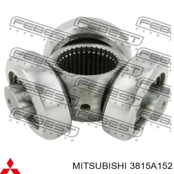 3815A152 Mitsubishi Semieixo (acionador) dianteiro direito