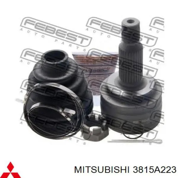 Compre 3815A223 Mitsubishi Bota de proteção interna de junta homocinética do semieixo dianteiro