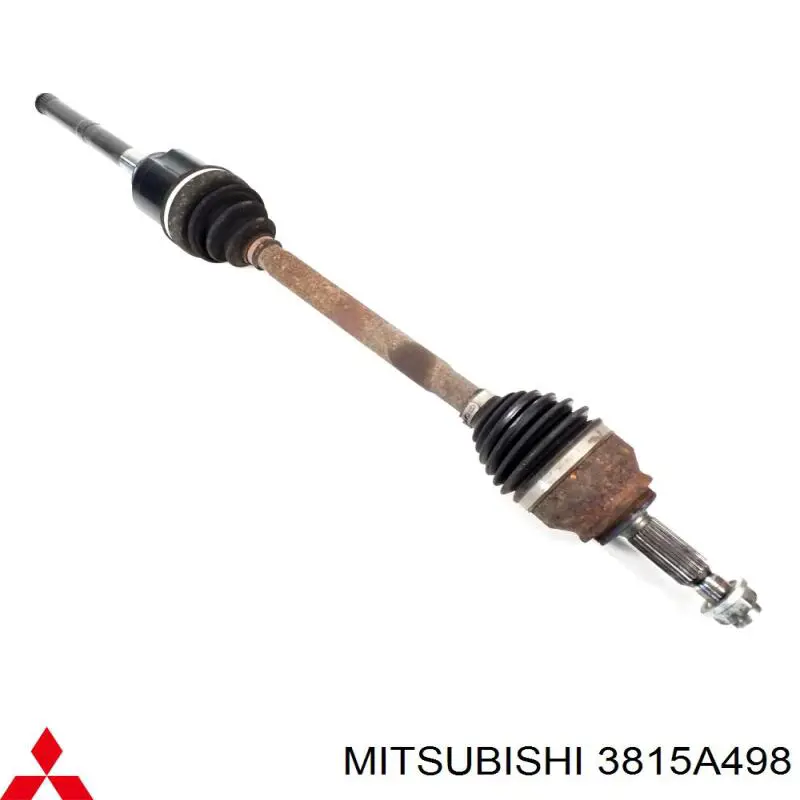 3815A498 Mitsubishi Semieixo (acionador) dianteiro direito