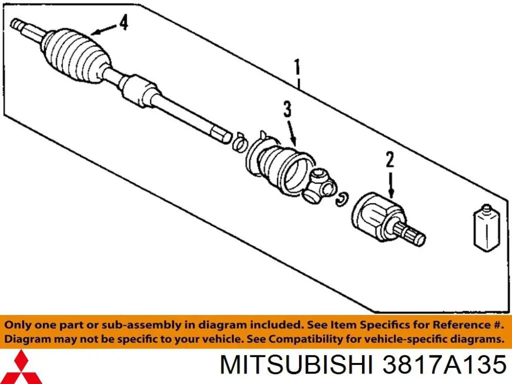 Bota de proteção interna de junta homocinética do semieixo dianteiro Mitsubishi 3817A135 preço, a partir de 29,67 USD
