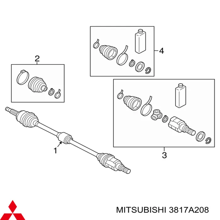 3817A208 Mitsubishi 