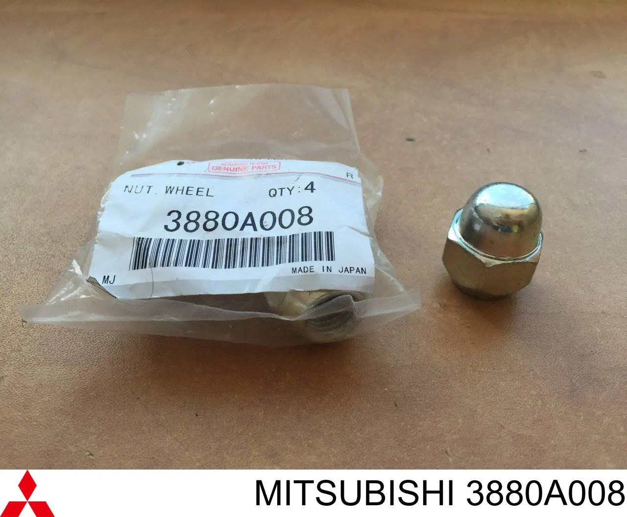 Porca de roda Mitsubishi 3880A008 preço, a partir de 3,65 USD