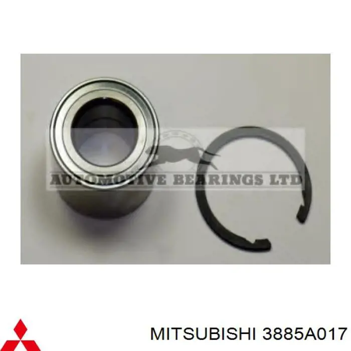 Compre 3885A017 Mitsubishi Rolamento de cubo dianteiro