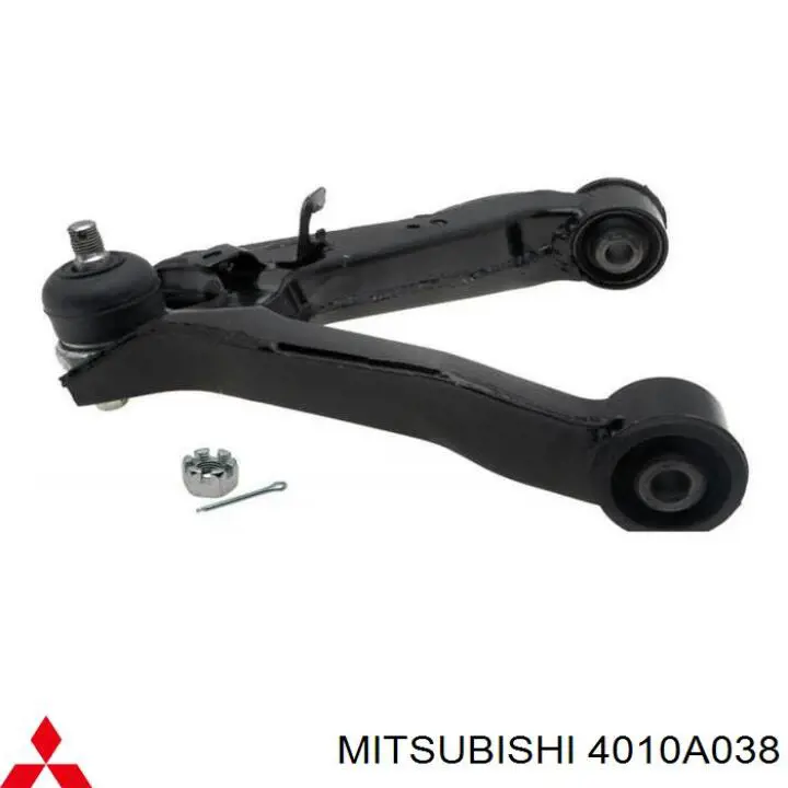 Braço oscilante superior direito de suspensão dianteira Mitsubishi 4010A038 preço, a partir de 107,26 USD