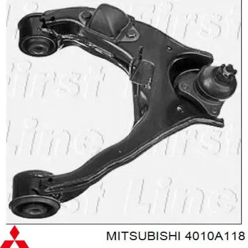 Braço oscilante superior direito de suspensão dianteira Mitsubishi 4010A118 preço, a partir de 114,07 USD