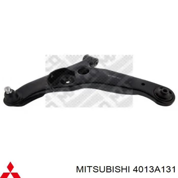 4013A131 Mitsubishi Braço oscilante inferior esquerdo de suspensão dianteira
