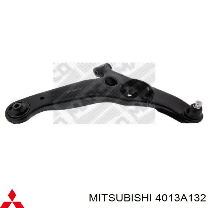 4013A132 Mitsubishi Braço oscilante inferior direito de suspensão dianteira