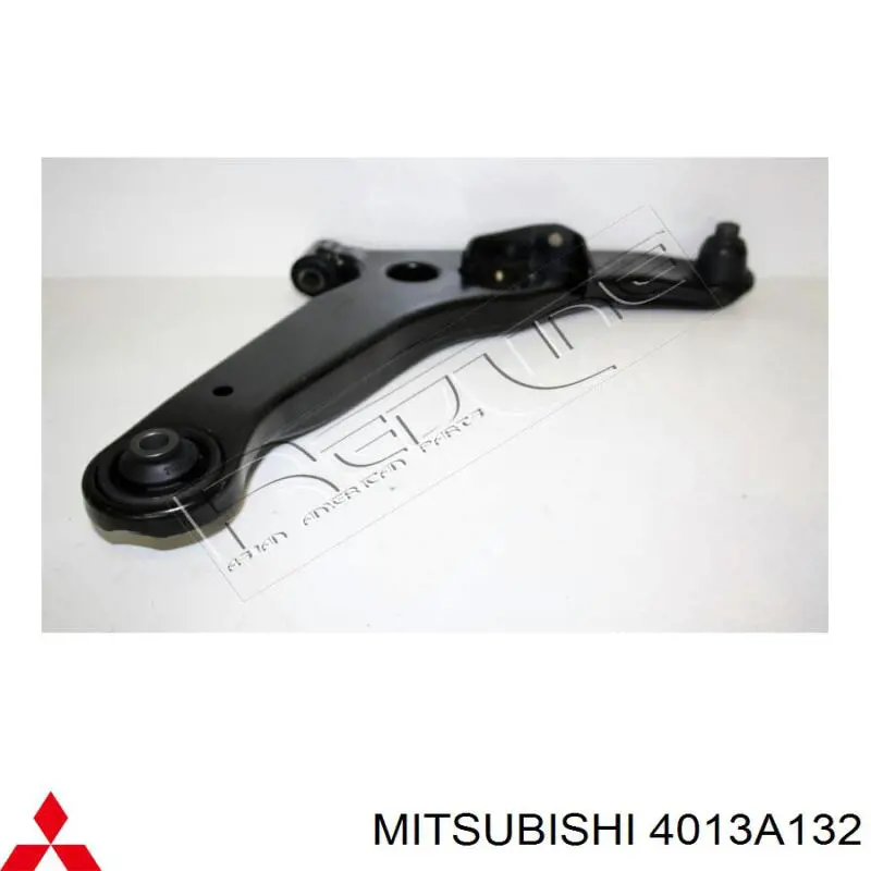 Compre 4013A132 Mitsubishi Braço oscilante inferior direito de suspensão dianteira