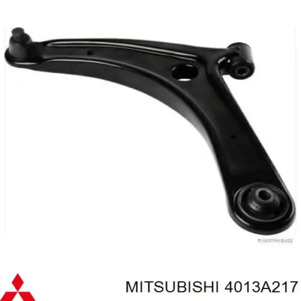 Compre 4013A217 Mitsubishi Braço oscilante inferior esquerdo de suspensão dianteira