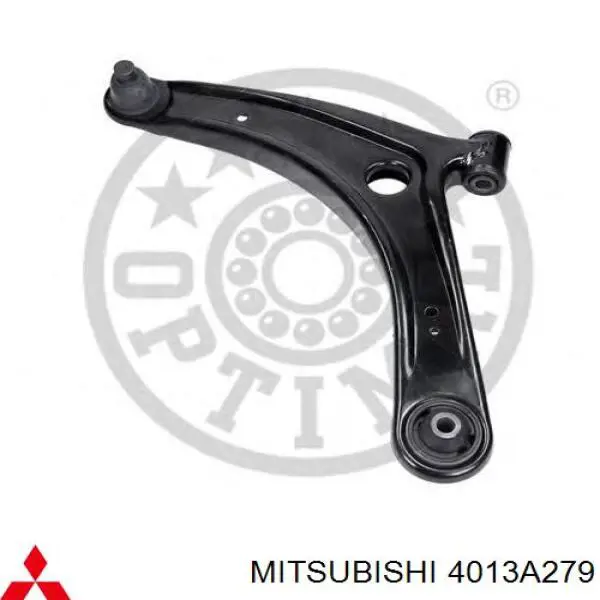 Compre 4013A279 Mitsubishi Braço oscilante inferior esquerdo de suspensão dianteira