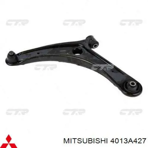 Compre 4013A427 Mitsubishi Braço oscilante inferior esquerdo de suspensão dianteira