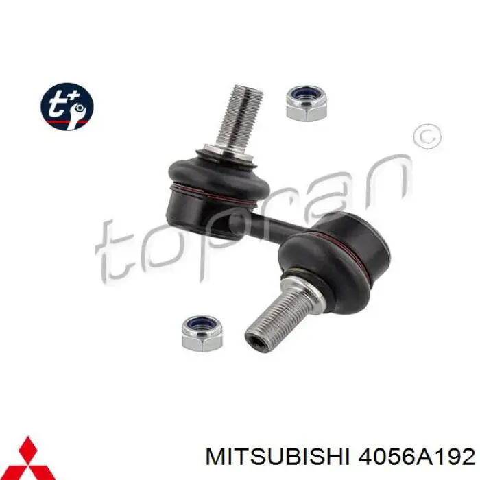 Compre 4056A192 Mitsubishi Montante esquerdo de estabilizador dianteiro