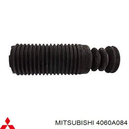 Compre 4060A084 Mitsubishi Pára-choque (grade de proteção) de amortecedor dianteiro + bota de proteção