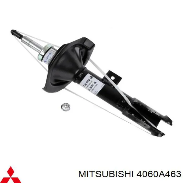 4060A463 Mitsubishi Amortecedor dianteiro esquerdo