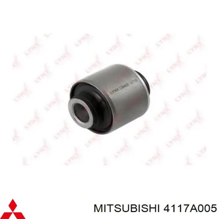 Compre 4117A005 Mitsubishi Barra transversal de suspensão traseira