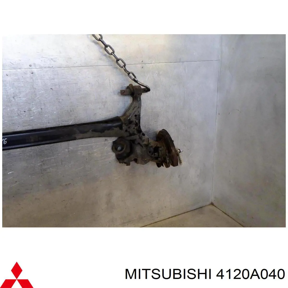 Viga de suspensão traseira (plataforma veicular) para Mitsubishi Colt VI Z3A