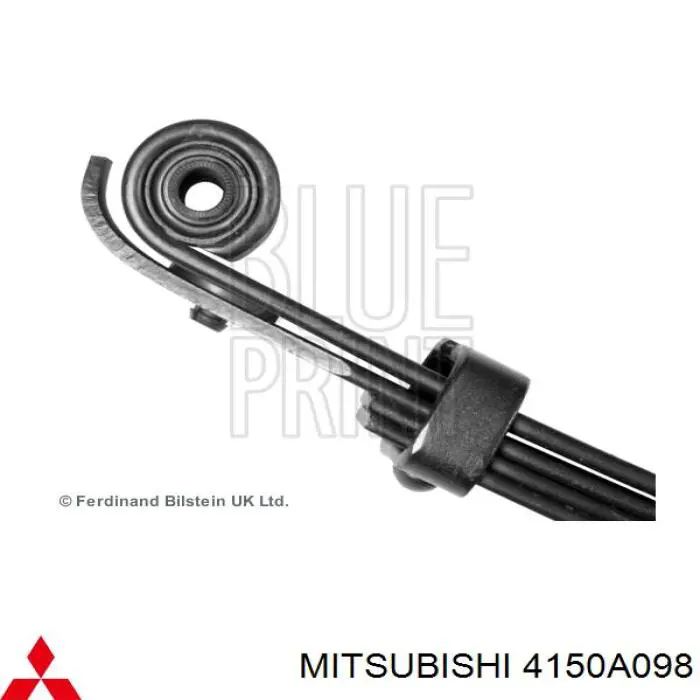 Suspensão de lâminas traseiro 4150A098 Mitsubishi