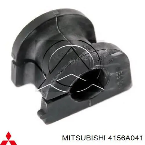 Compre 4156A041 Mitsubishi Bucha de estabilizador traseiro