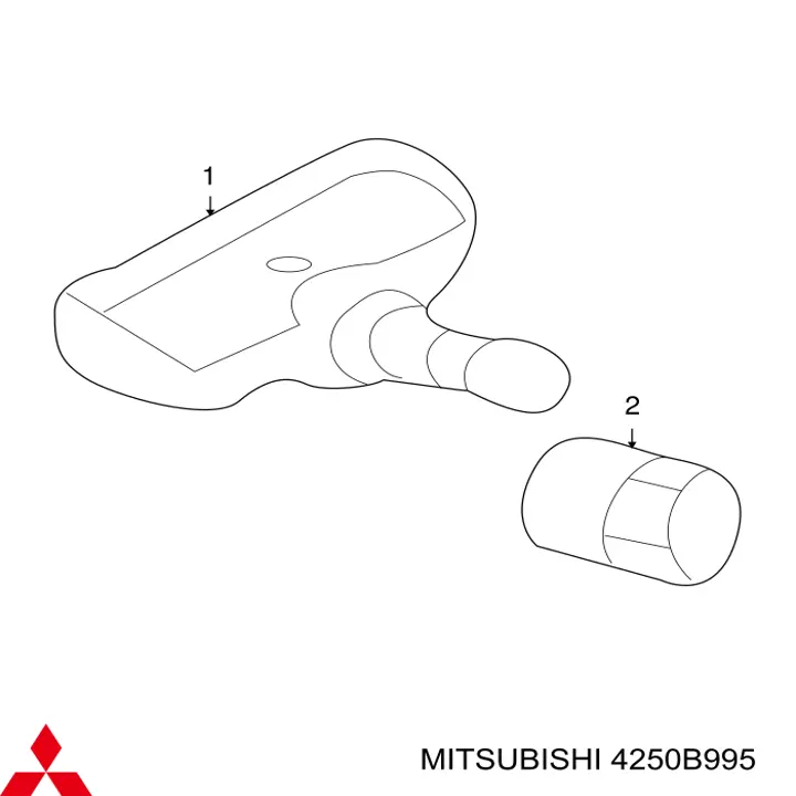 Compre 4313057L00 Suzuki Sensor de pressão de ar nos pneus