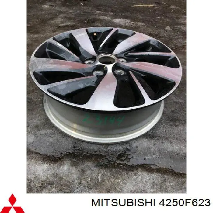 Discos de roda de aleação ligeira (de aleação ligeira, de titânio) Mitsubishi 4250F623 preço, a partir de 400,66 USD