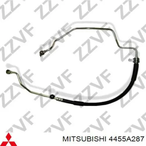 Mangueira da Direção hidrâulica assistida de pressão alta desde a bomba até a régua (do mecanismo) Mitsubishi 4455A287 preço, a partir de 92,03 USD