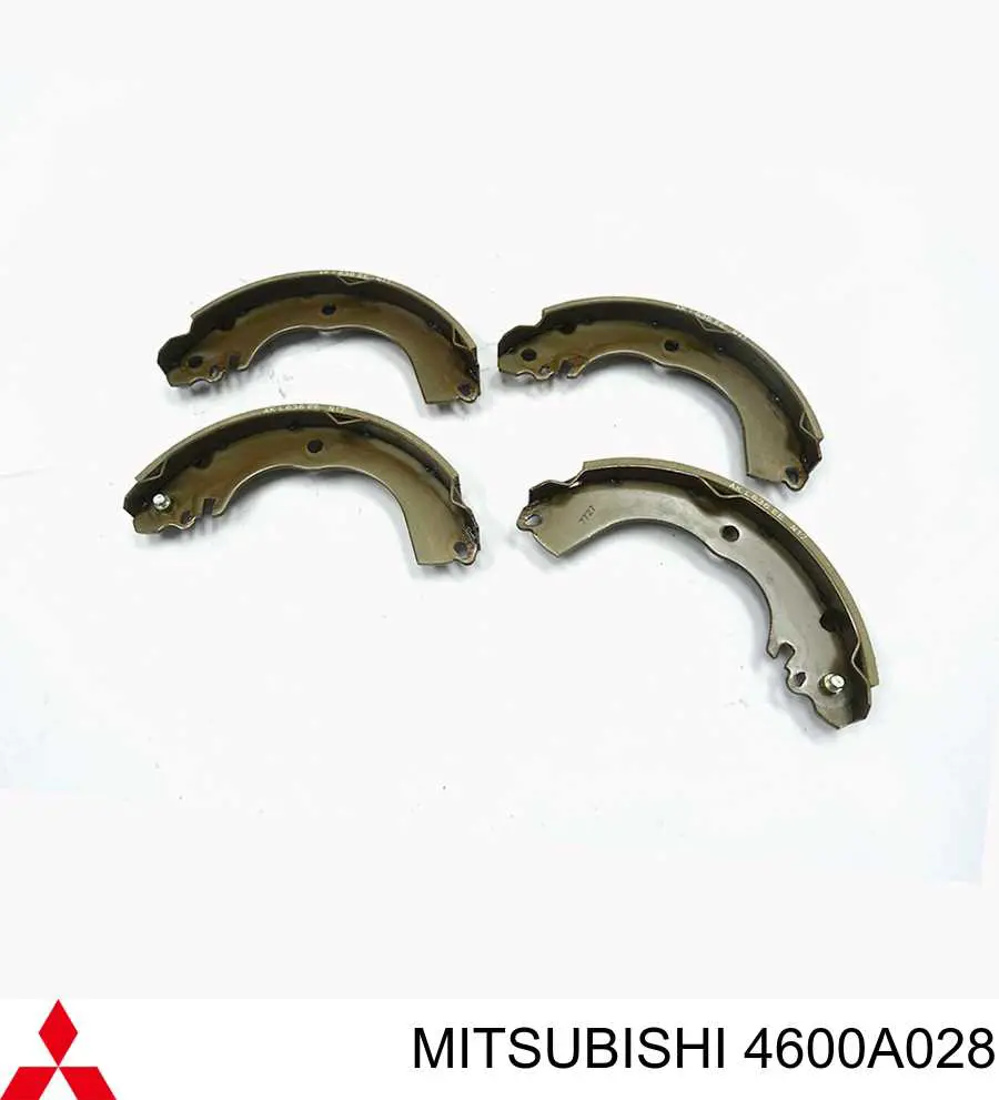 Sapatas do freio traseiras de tambor Mitsubishi 4600A028 preço, a partir de 30,58 USD