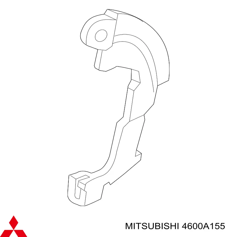 Compre MR129878 Mitsubishi Braçadeira-barra de acoplamento do tambor do freio direito