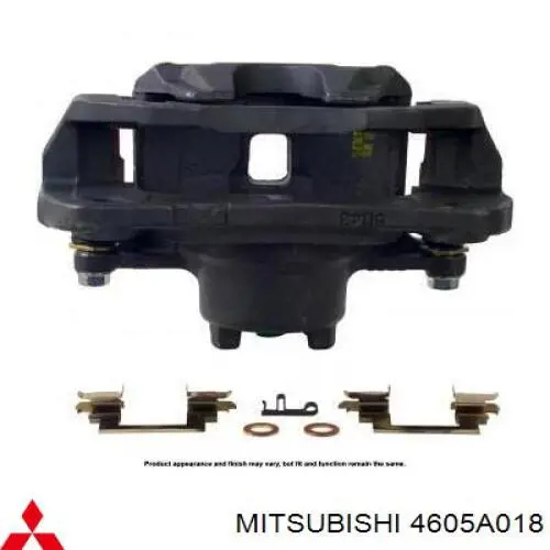 4605A018 Mitsubishi Suporte do freio dianteiro esquerdo