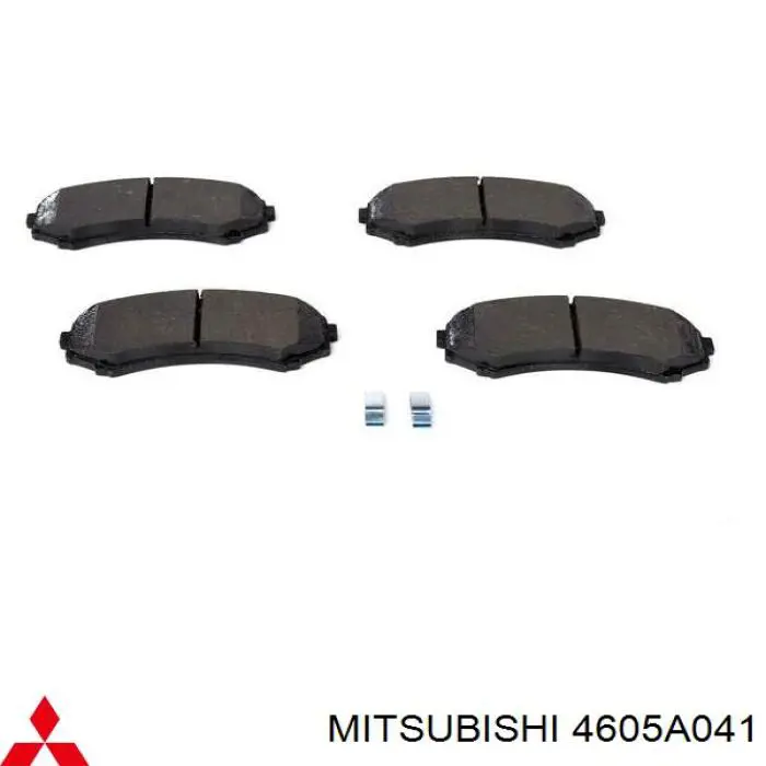 Sapatas do freio dianteiras de disco Mitsubishi 4605A041 preço, a partir de 28,49 USD