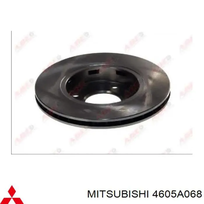Disco do freio dianteiro Mitsubishi 4605A068 preço, a partir de 42,40 USD
