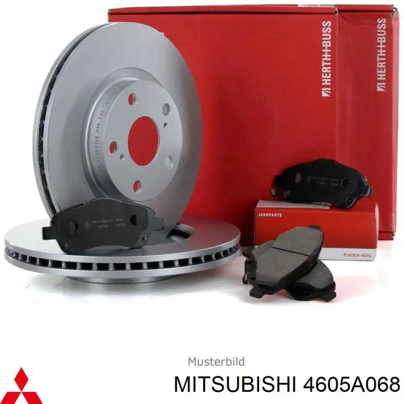 Compre 4605A068 Mitsubishi Disco do freio dianteiro