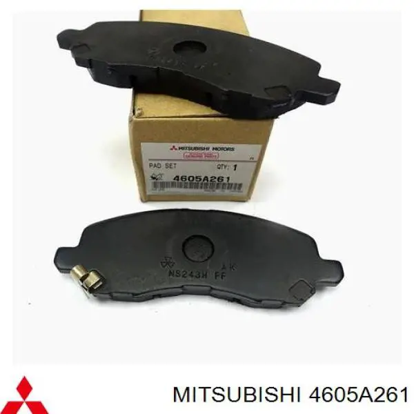 Sapatas do freio dianteiras de disco Mitsubishi 4605A261 preço, a partir de 28,06 USD