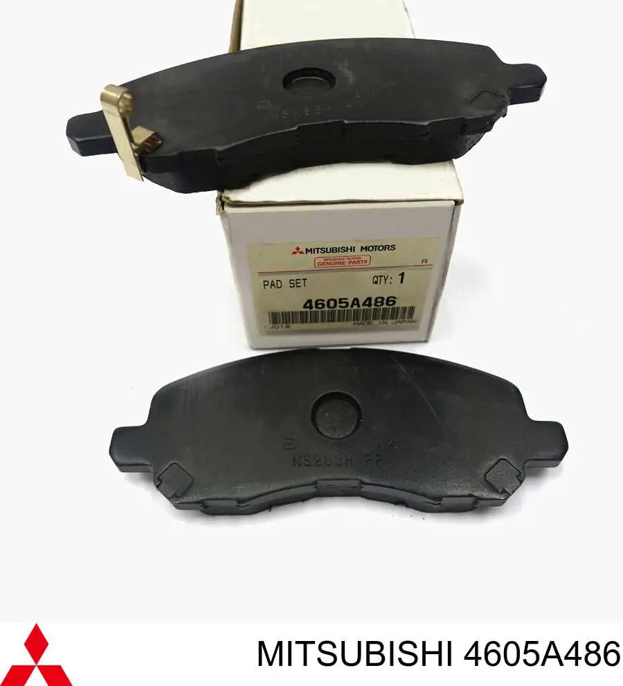 Sapatas do freio dianteiras de disco Mitsubishi 4605A486 preço, a partir de 27,08 USD